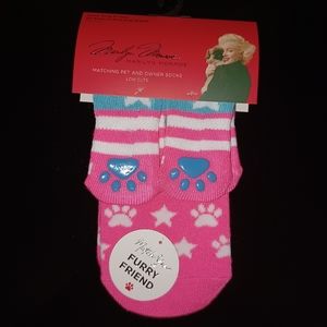 Marilyn Monroe Matching pet and owner socks